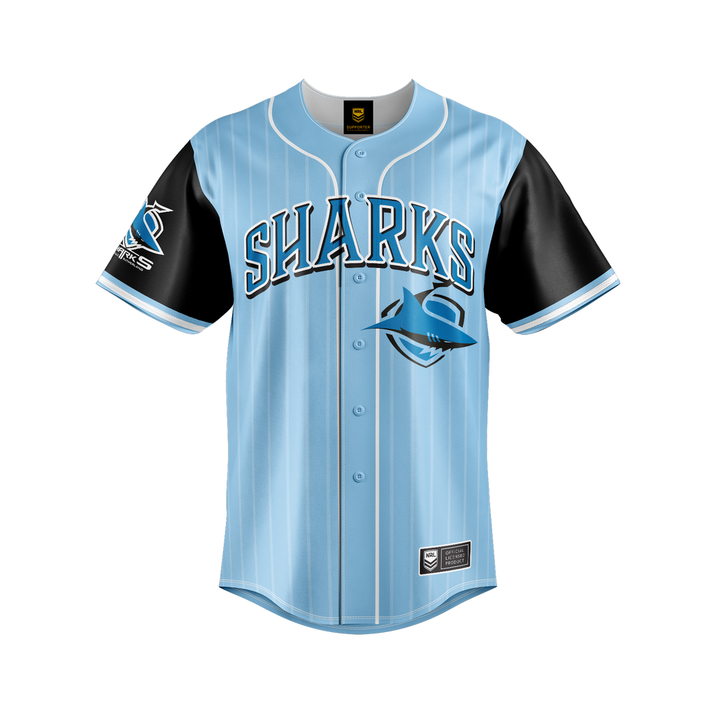 Cronulla Sharks "Slugger" Baseball Shirt