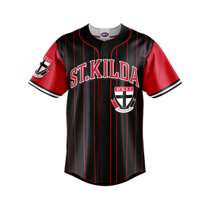 St Kilda Saints "Slugger" Baseball Shirt