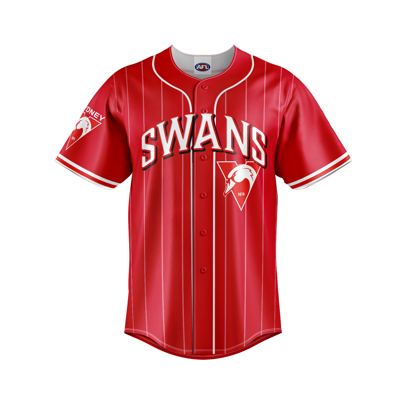 Sydney Swans Baseball "Slugger" Shirt