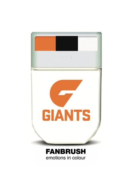 Greater Western  Sydney Giants Face Paint