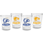 West Coast Eagles Shot Glasses