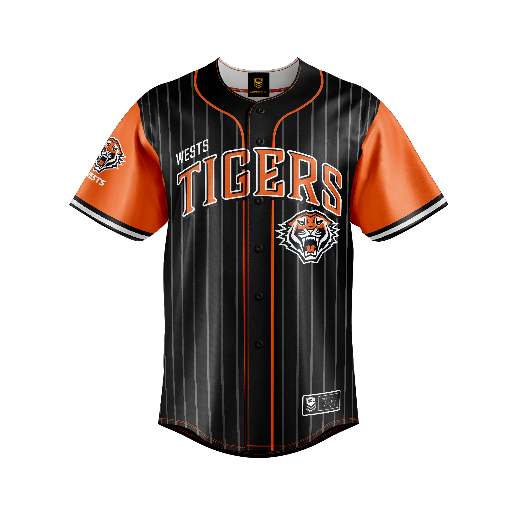West Tigers "Slugger" Baseball Shirt