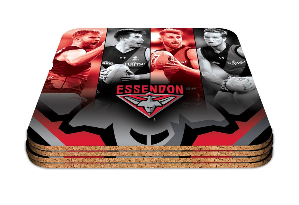 Essendon Bombers Player Coaster Set