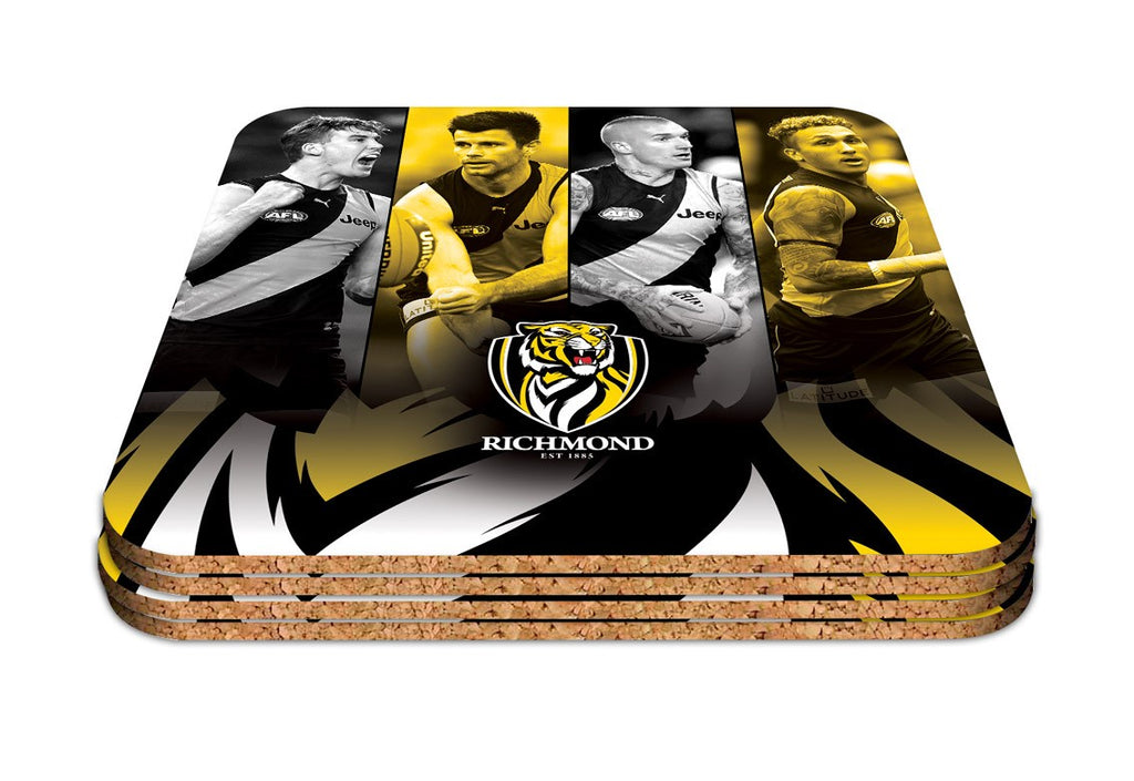 Richmond Tigers Player Coaster Set