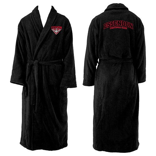 Essendon Bombers Adult Bathrobe - Dressing Gown