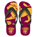Brisbane Lions Thongs - Flip Flops