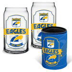 West Coast Eagles Can Shaped Glasses And Can Cooler