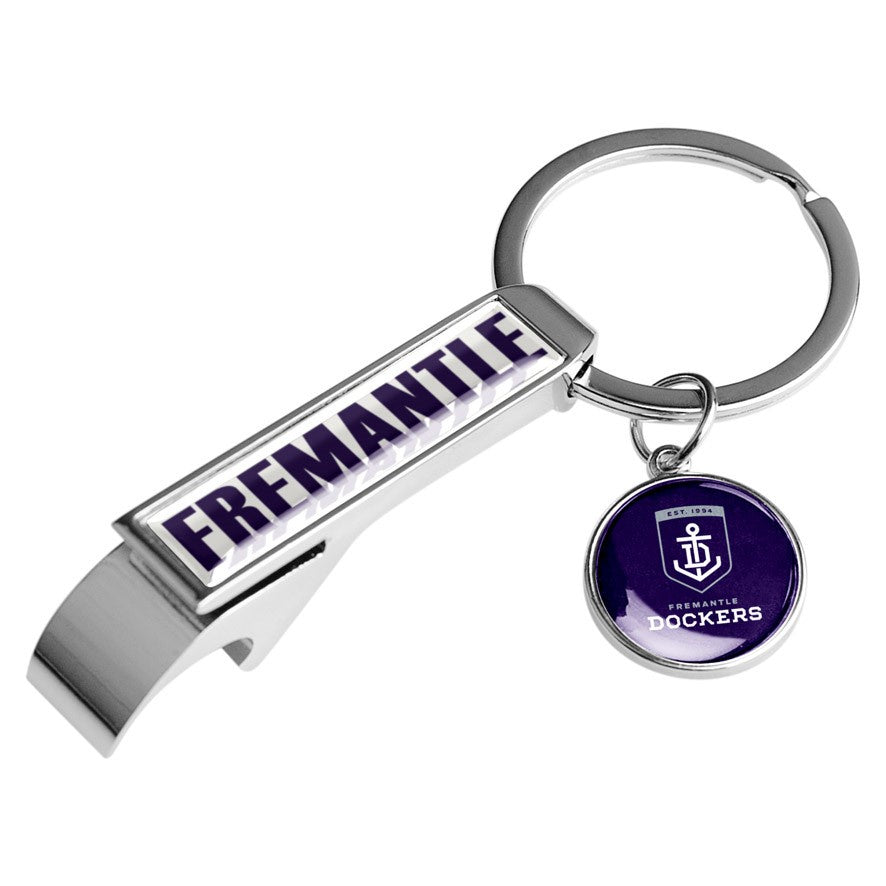 Fremantle Dockers Keyring Bottle Opener