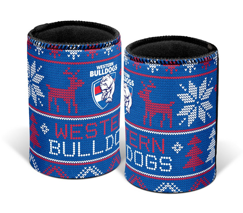 Western Bulldogs Christmas Can Cooler