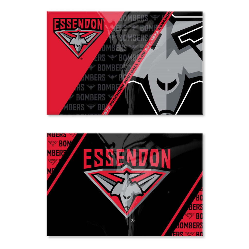 Essendon Bombers Magnets - Set Of 2