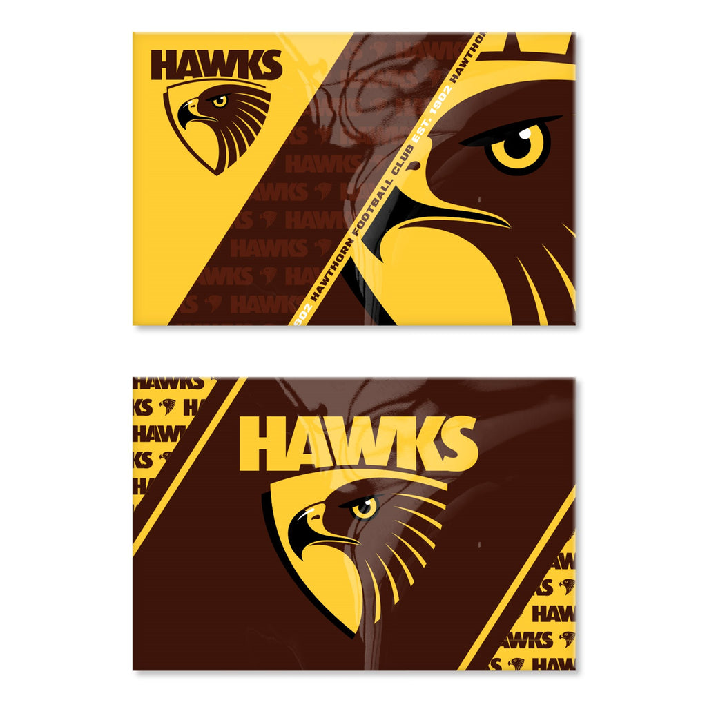 Hawthorn Hawks Magnets - Set Of 2