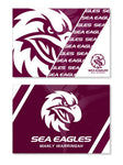 Manly Sea Eagles Magnet  Set Of 2