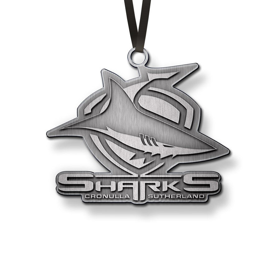 Cronulla Sharks Metal Ornament