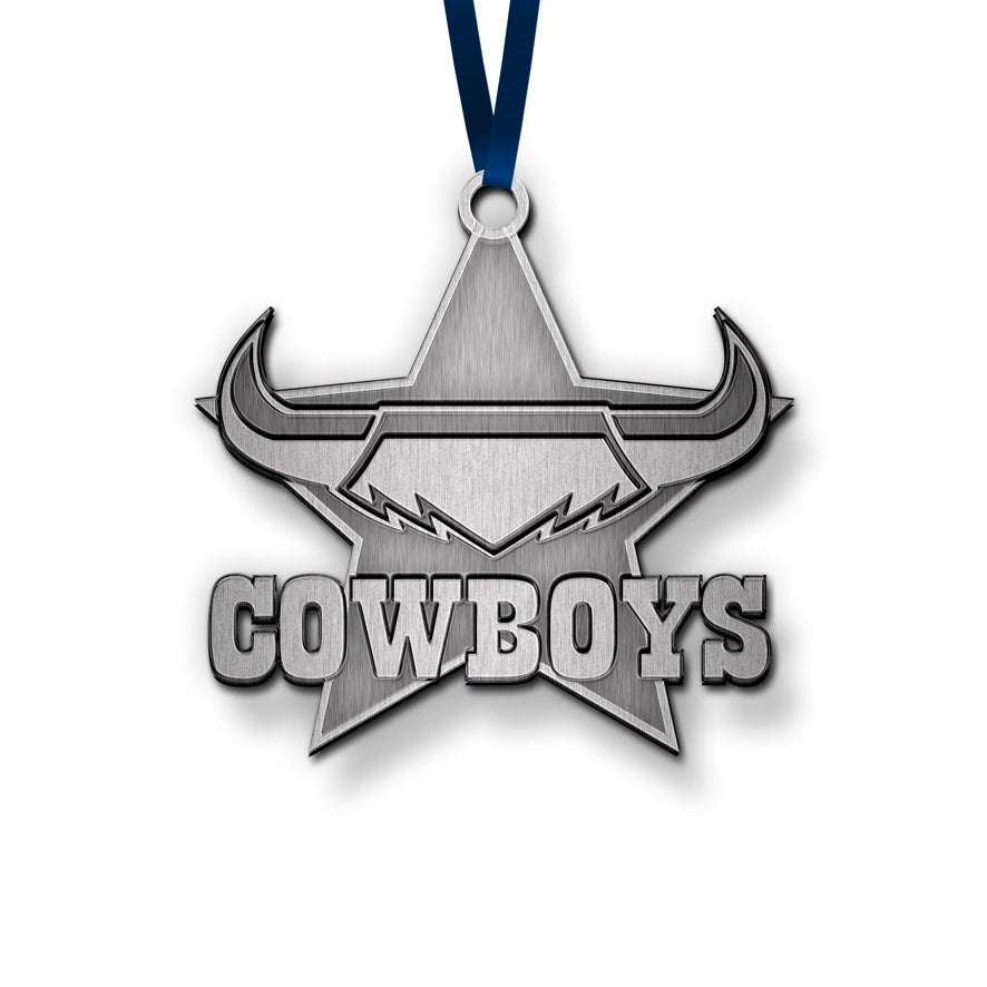 North Queensland Cowboys Metal Ornament