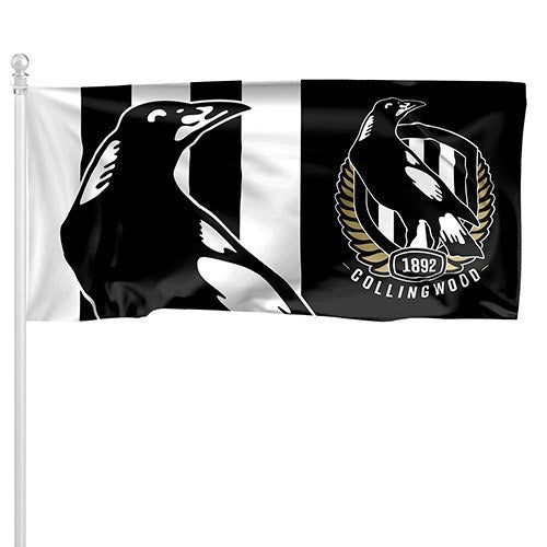 Collingwood Magpies Flag Pole Flag