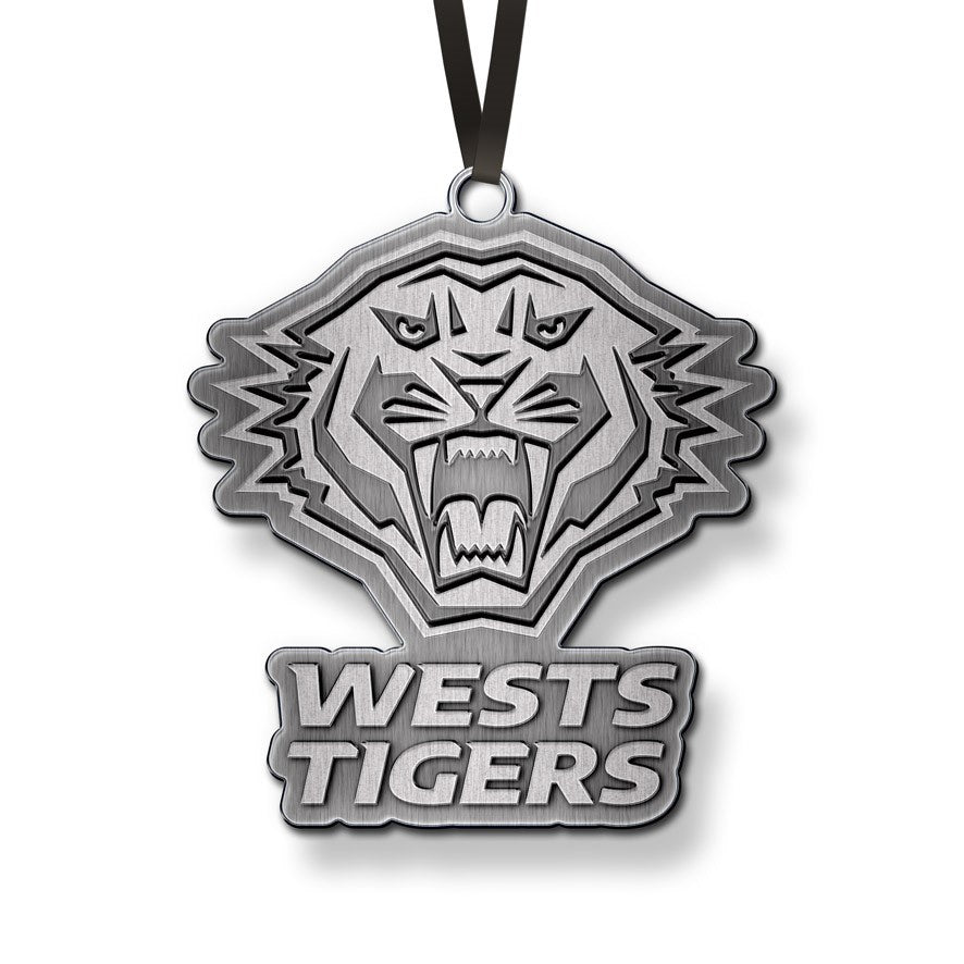 West Tigers Metal Ornament