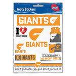 Greater Western Sydney Giants Sticker Sheet