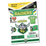 Canberra Raiders Sticker Sheet