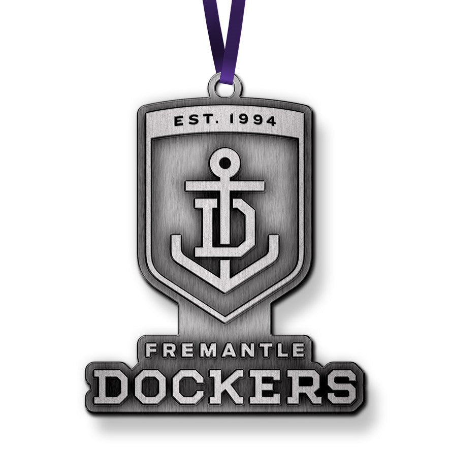 Fremantle Dockers Metal Ornament