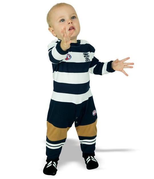 Geelong Cats Baby Footysuit