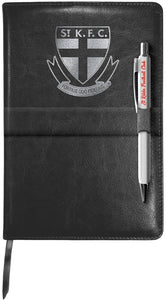 St Kilda Saints Notebook and Pen