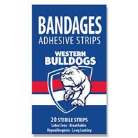 Western Bulldogs Mascot Adhesive Strips