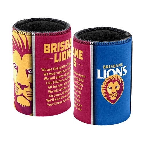 Brisbane Lions Song Can Cooler