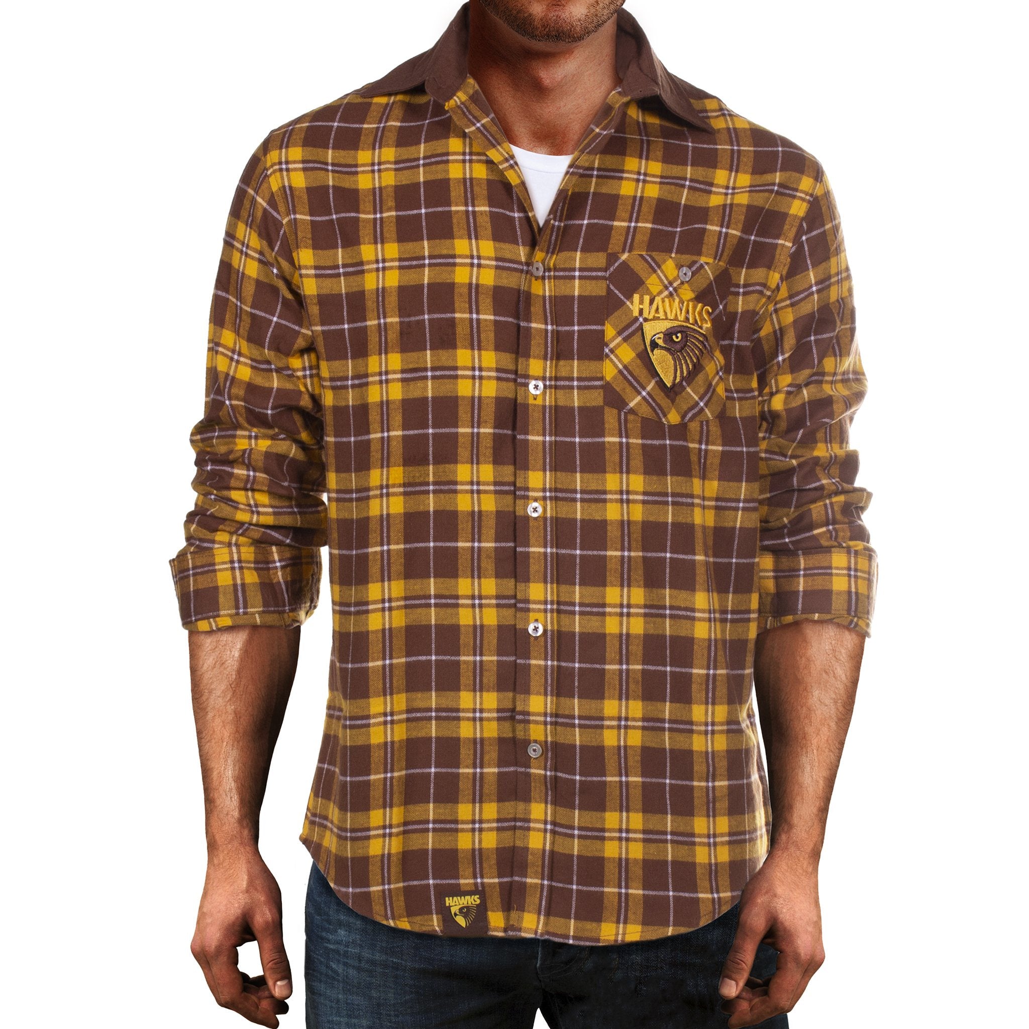 Hawthorn Hawks Flannel Shirt