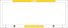Richmond Tigers License Plate Surround - Frame
