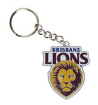 Brisbane Lions Logo Keyring