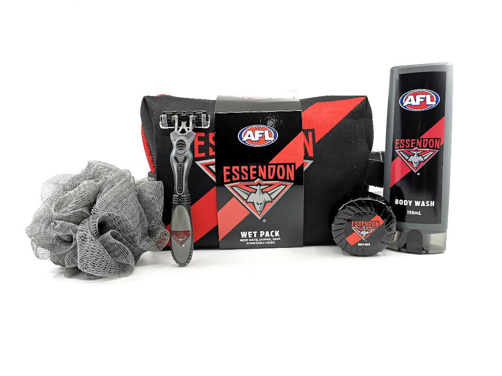 Essendon Bombers Wet Pack Gift Set