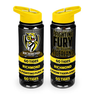Richmond Tigers Tritan Drink Bottle With Bands