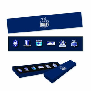 North Melbourne Kangaroos Evolution Pin Set