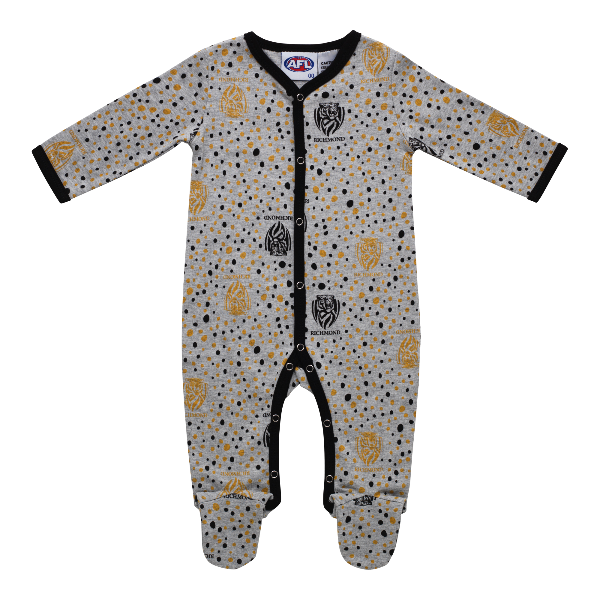 Richmond Tigers Baby Coverall