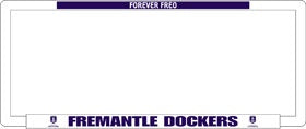 Fremantle Dockers License Plate Surround - Frame