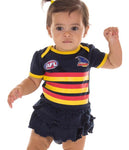Adelaide Crows Baby Girls Footysuit