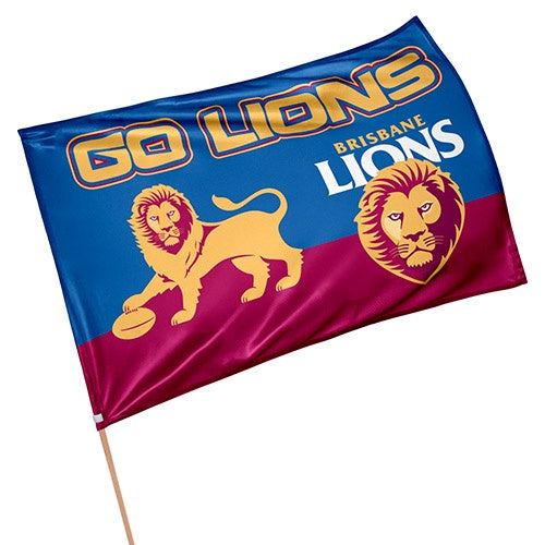 Brisbane Lions Game Day Flag