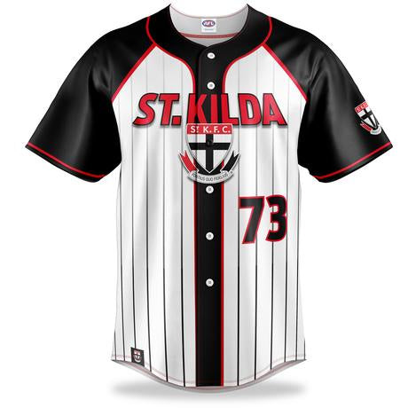 St Kilda Saints Baseball Shirt
