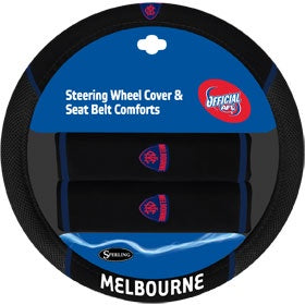 Melbourne Demons Steering Wheel Cover