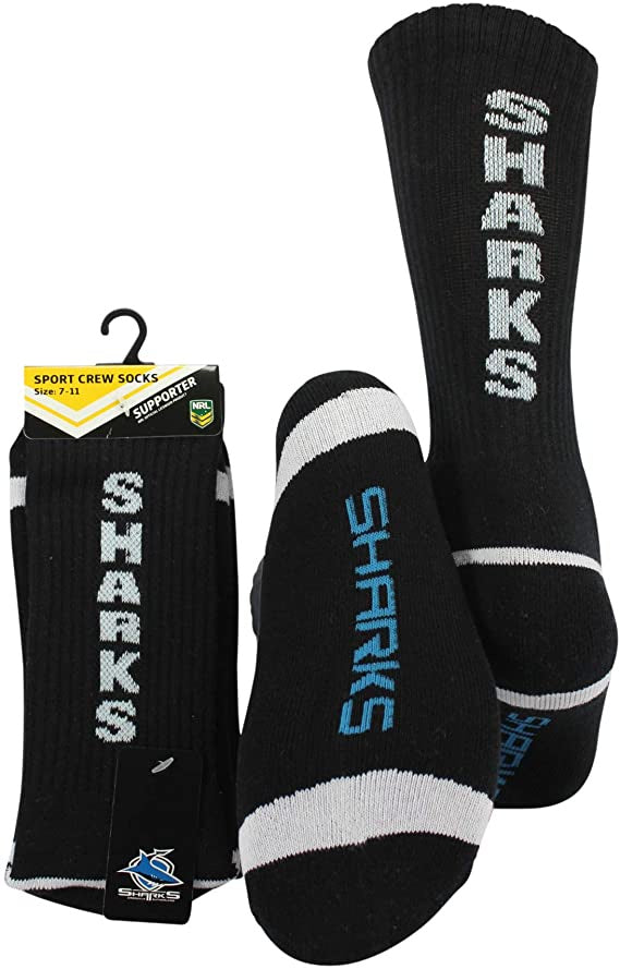 Cronulla Sharks Crew Socks