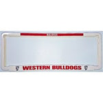 Western Bulldogs License Plate Surround - Frame