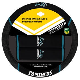 Penrith Panthers Steering Wheel Cover