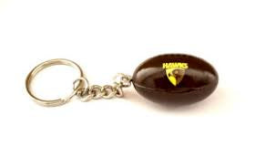 Hawthorn Hawks Ball Keyring