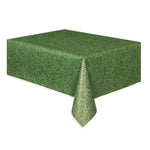 Plastic Table Cover - Grass Look