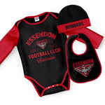 Essendon Bombers Baby  Bodysuit Gift Set