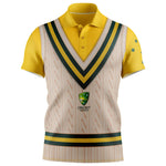 Cricket Australia Sleeveless Polo Shirt
