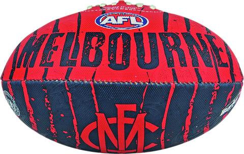 Melbourne Demons Football Size 2 Synthetic