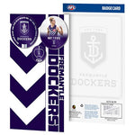 Fremantle Dockers 3 Badge Card
