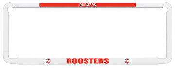 Sydney Roosters License Plate Surround - Frame