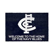 Carlton Blues Welcome Doormat